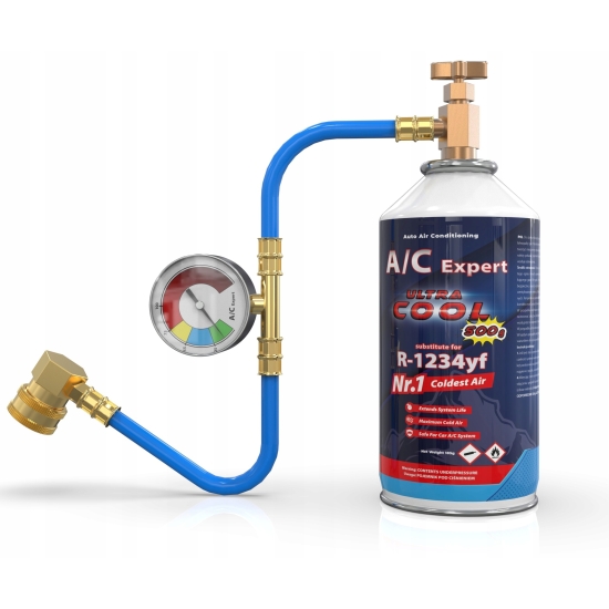 Zestaw do napełniania klimatyzacji dla aut na R1234yf