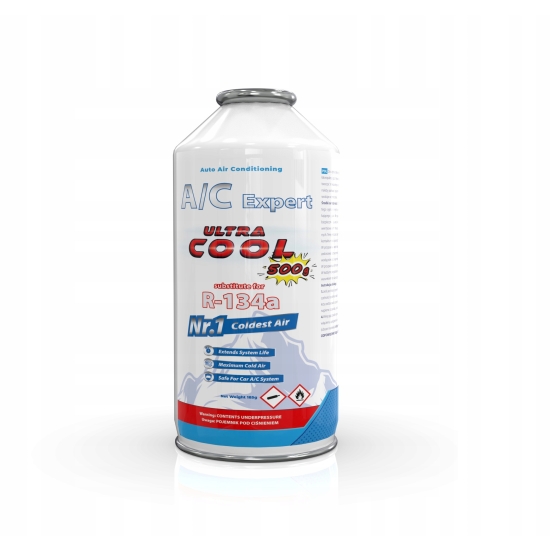 Zestaw do napełniania klimatyzacji dla aut na R134a + adapter HP na LP